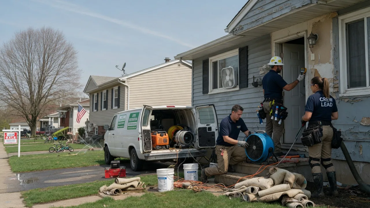 Flood Cleanup in Dayton, MD near me